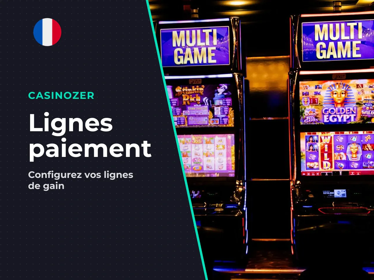 6. Réglage des lignes de paiement
