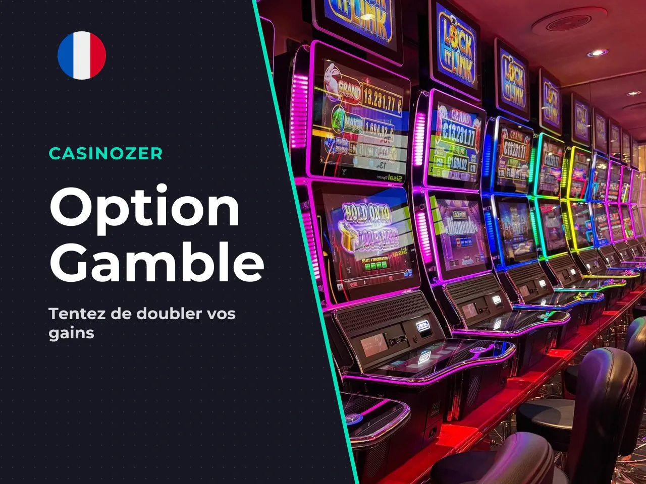 Gamble doubler ou tout perdre. La