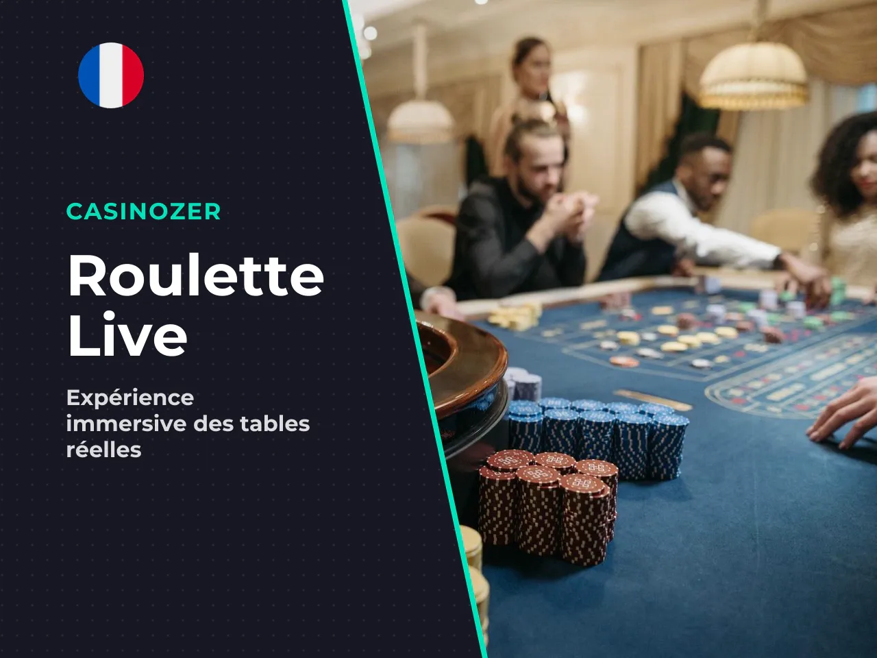 Tables de roulette exclusives et personnalisées