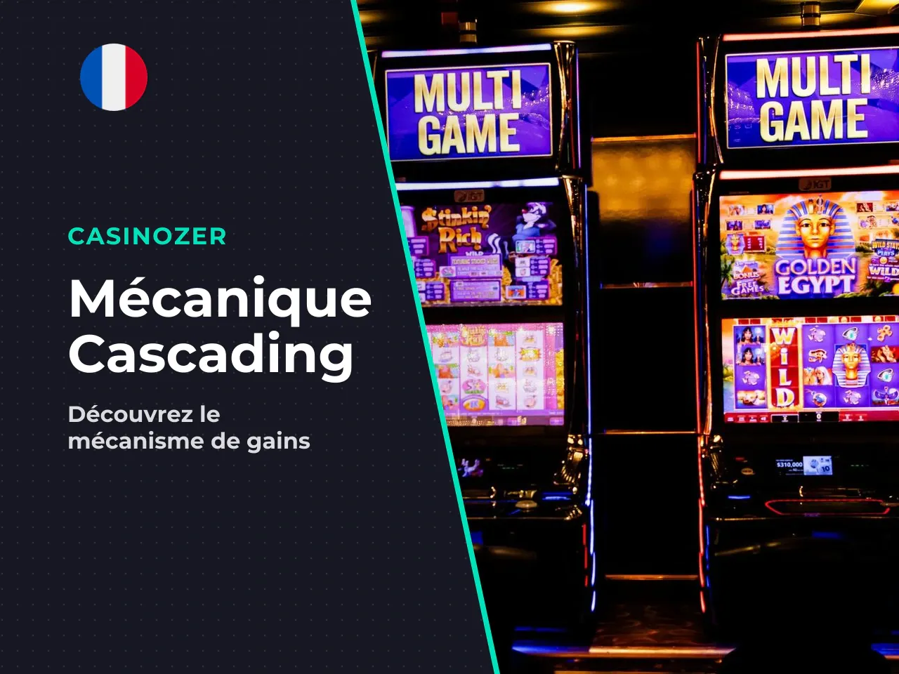 Cascading Reels et lignes de gains