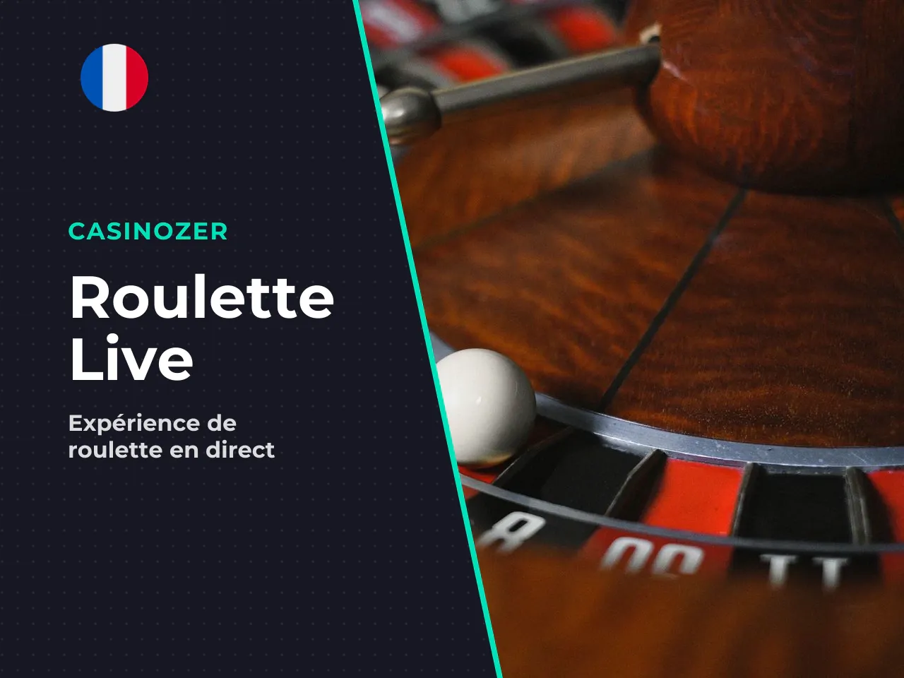 Casinozer Roulette Live et croupiers en