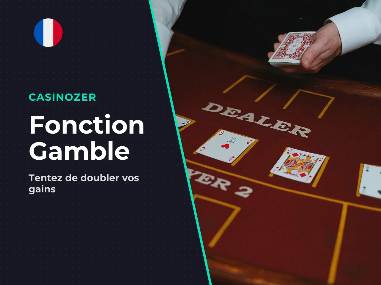 7.2 Gamble Feature, le quitte ou
