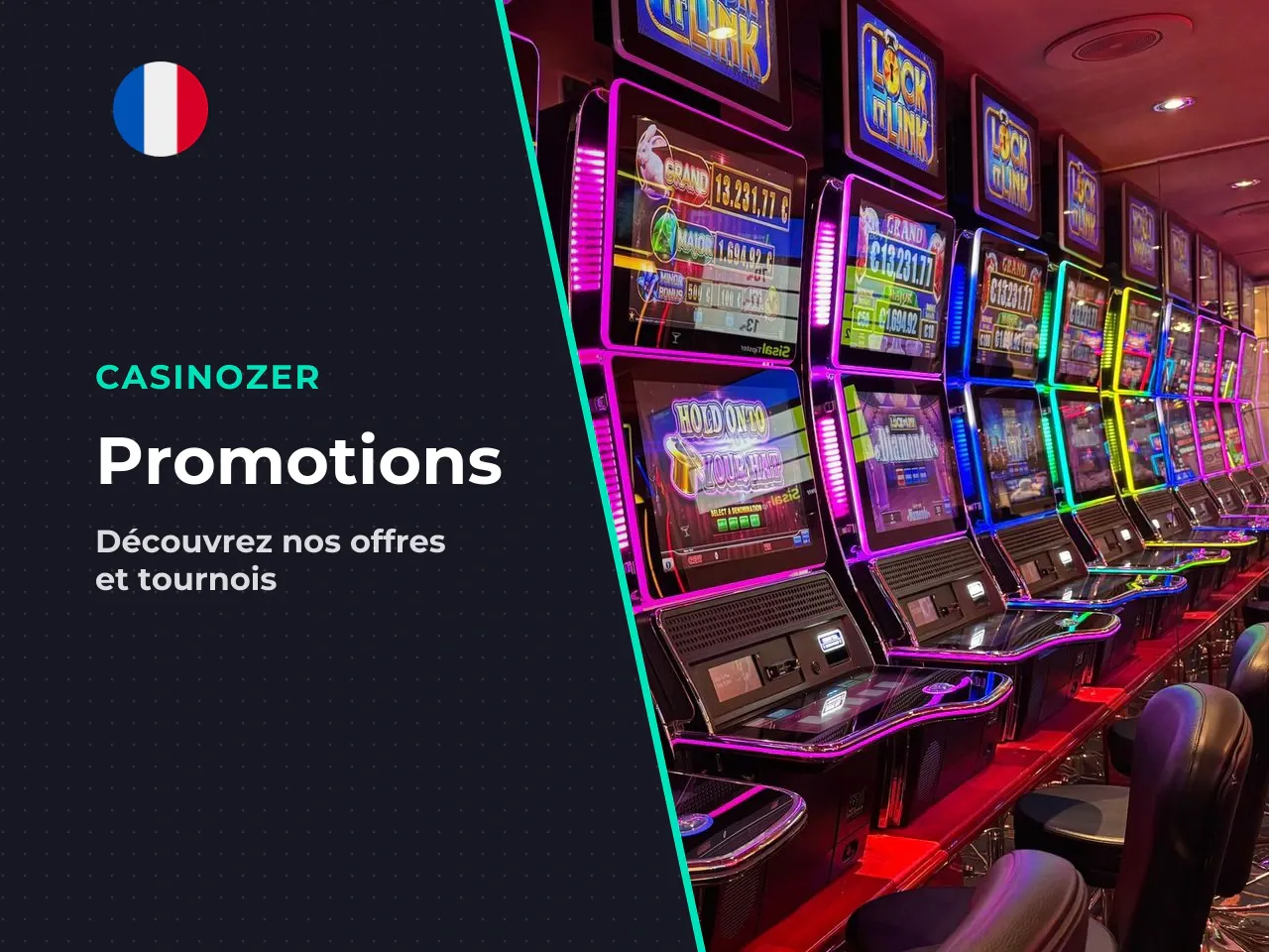 Promotions, tournois et programme VIP Casinozer