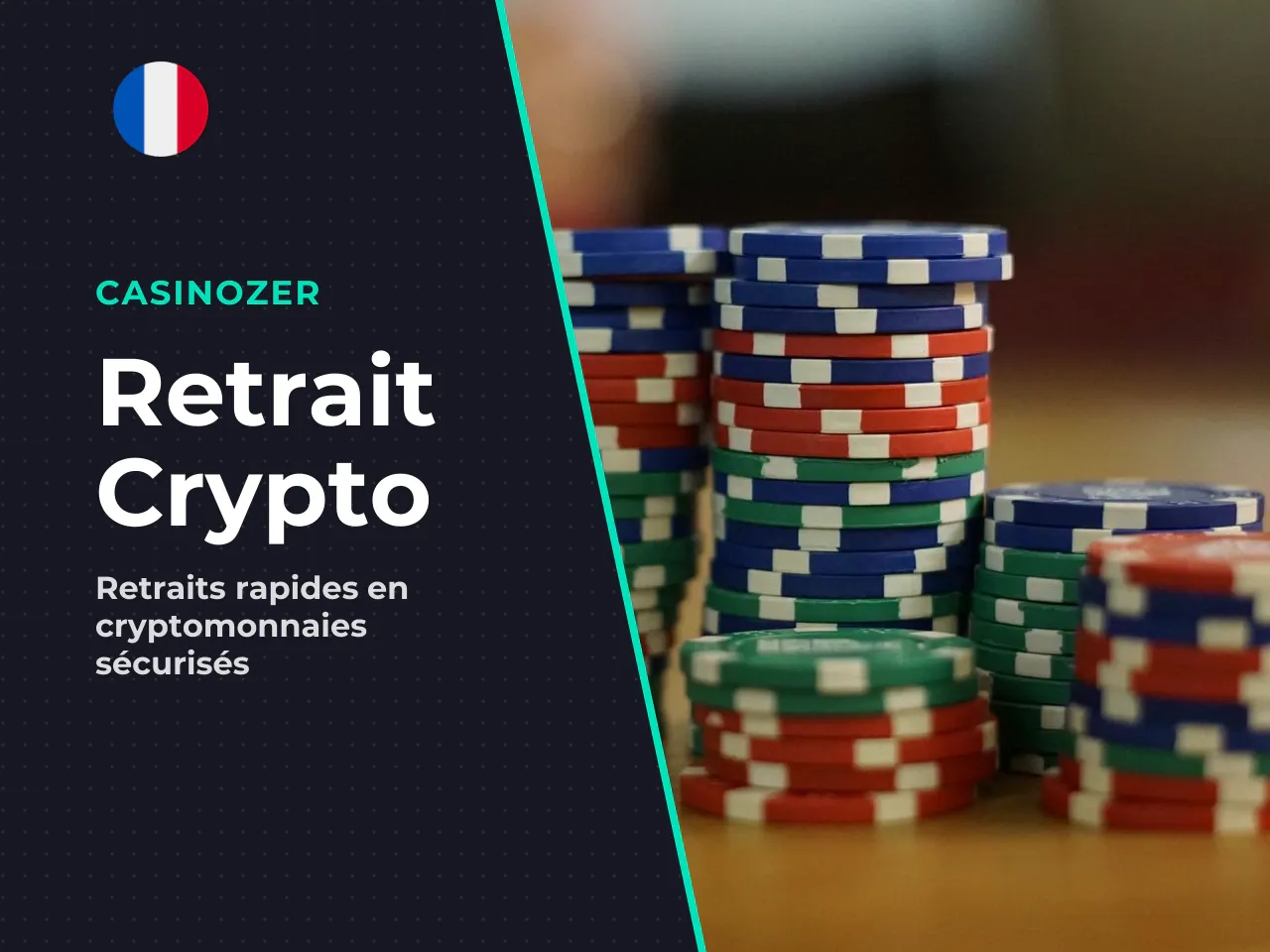 Retrait Casinozer en cryptomonnaies. Le traitement