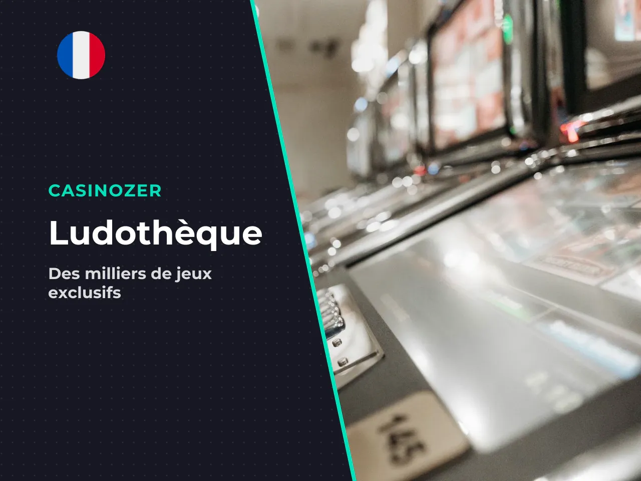 Jeux Casinozer machines à sous, live