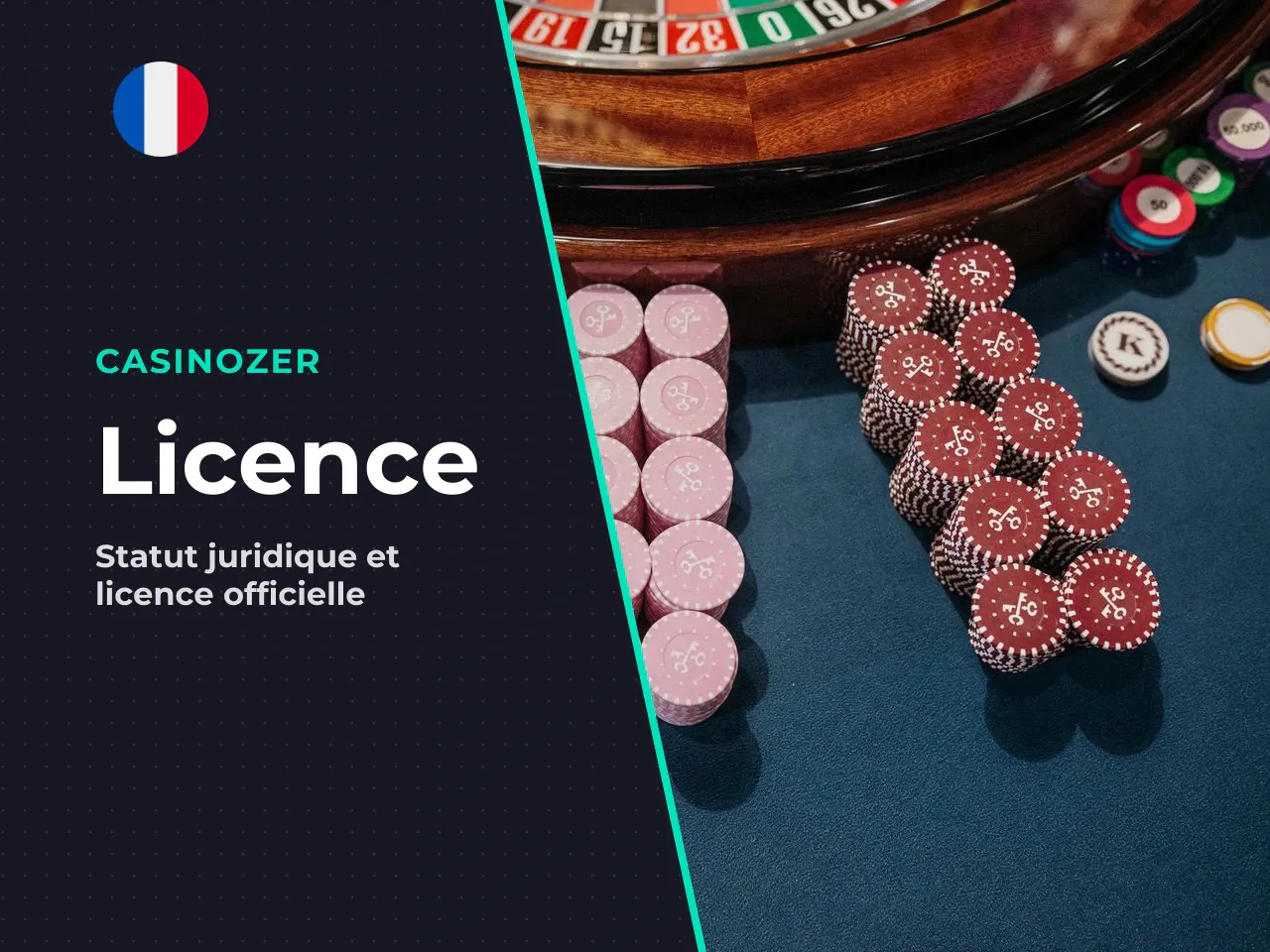 Licence, opérateur et statut juridique. Casinozer
