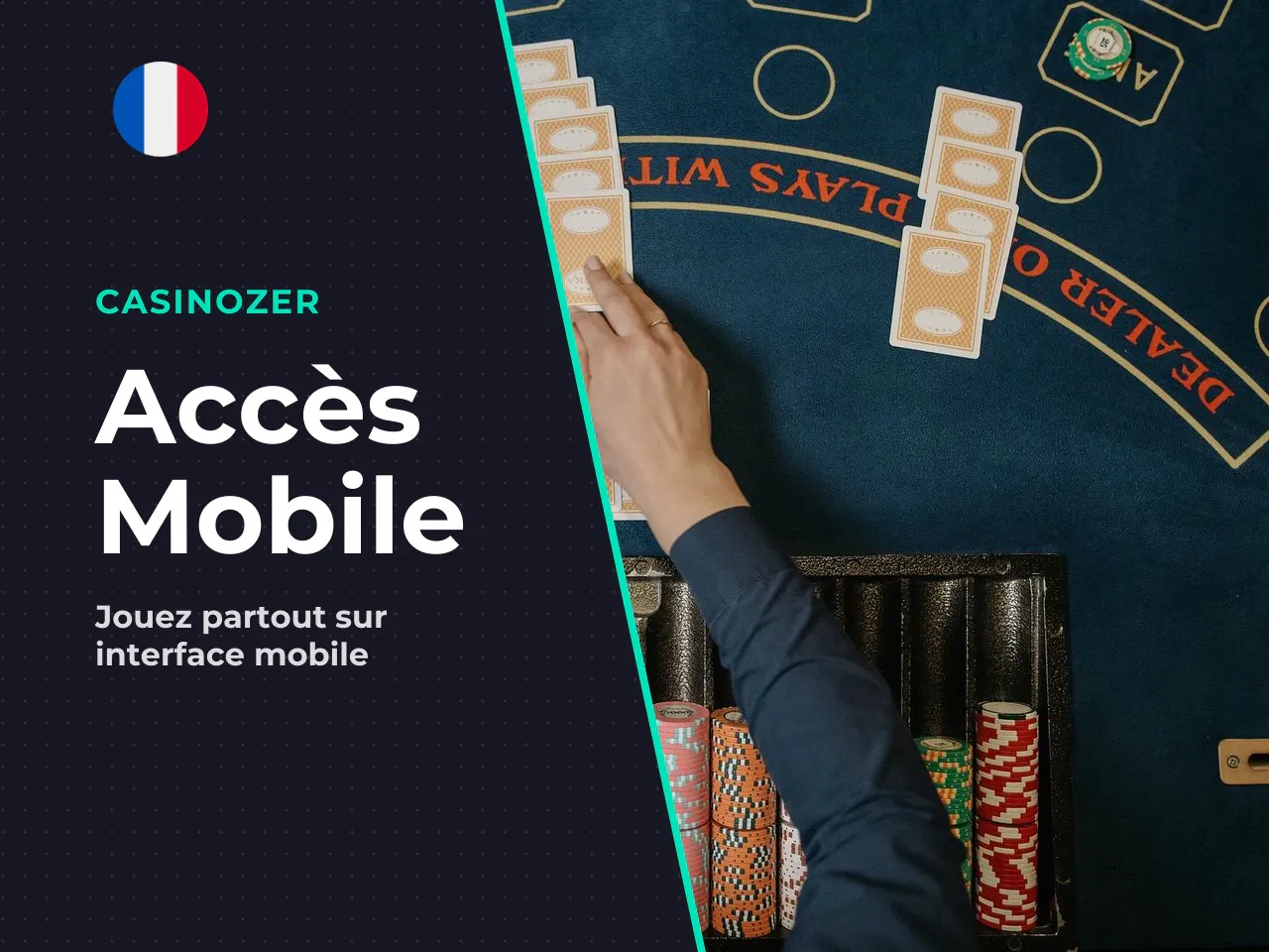 Application Casinozer, version web et accès