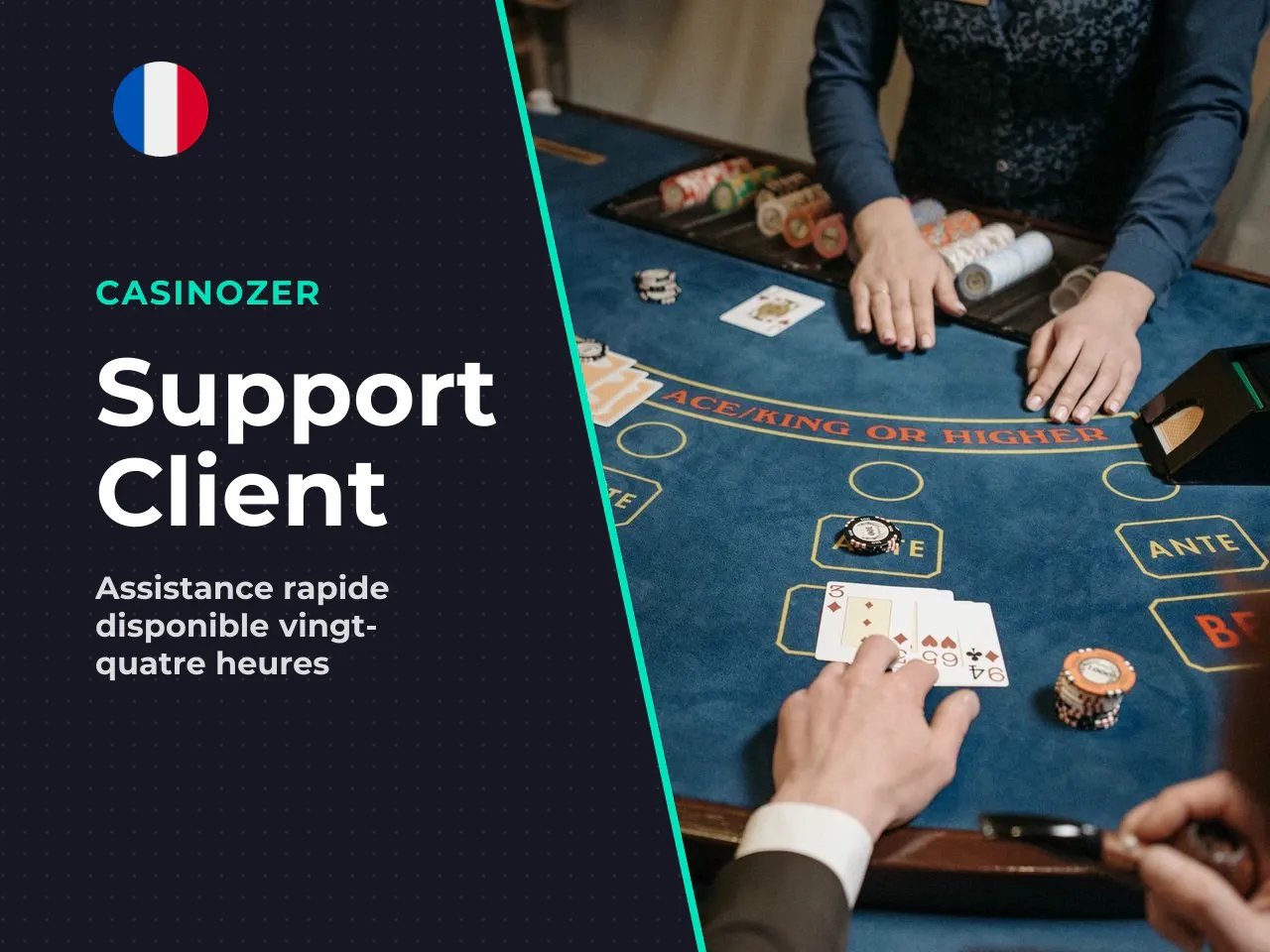 Casinozer chat en direct les moyens