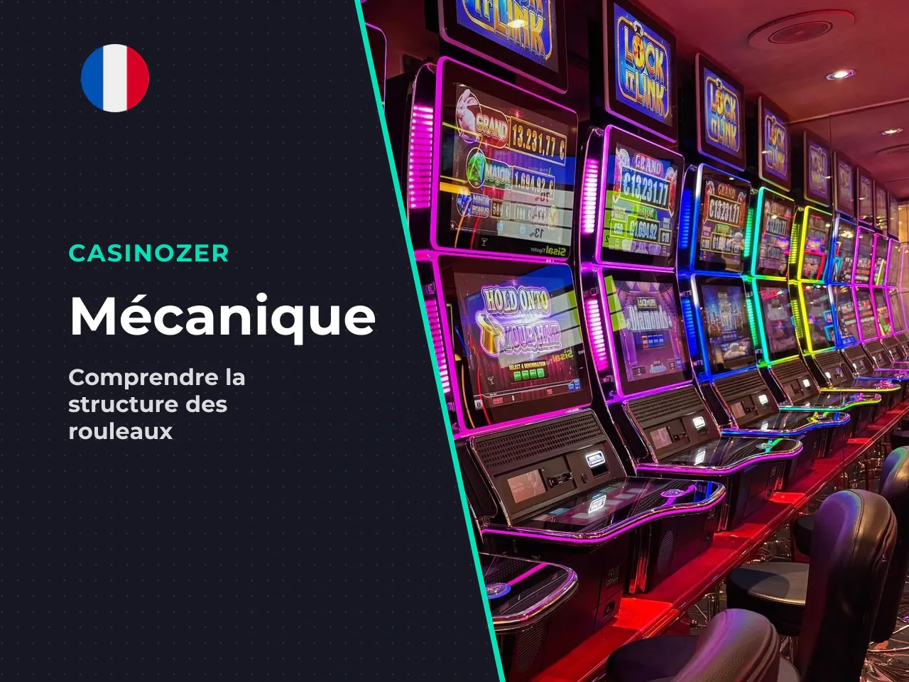 3. Structure du jeu rouleaux, lignes